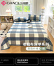 洁丽雅A类抗菌透气吸汗老粗布床单单件 四季床上用品 格永恒230cmx240cm 实拍图