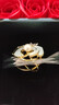 Qlady山茶花胸针高档女轻奢胸花防走光别针丝巾扣元旦生日礼物送长辈 实拍图
