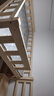 健居佳 JOYFUL ETERNITY上下床书桌全实木高架床上床下桌带书桌组合成人宿舍多功能高低床 侧面梯柜 高架床+超长书桌+书架 1350mm*2000mm 实拍图