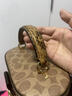COACH蔻驰女包奢侈品大牌轻奢女士包包斜挎手提包盒子包 卡其色CBR31IMY7H 实拍图
