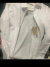 HLA海澜之家长袖衬衫男大码商务挺括利落正装衬衣男 漂白39 HNCAW3Y007A 40 175/92A(40)推荐137~148斤 实拍图