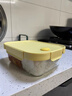 希乐扣Cilock耐热玻璃保鲜盒大容量分格饭盒微波炉便当盒餐盒密封碗长方形分隔 实拍图