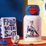杯具熊（BEDDYBEAR）儿童保温杯学生吸管杯316不锈钢宝宝大容量双饮一杯两用水杯 双饮-赛罗奥特曼（礼盒装） 600ml 实拍图