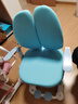 读书郎儿童学习椅子写字椅中小学生椅子家用写字作业可升降调节靠背座椅 折叠扶手+升降脚踏+加大宽坐垫蓝 实拍图