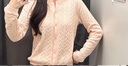 优衣库女装纽花圆领针织开衫/毛衣外套空调衫通勤秋冬新款481477 10 水粉色 S 实拍图
