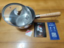 神田日本雪平锅不锈钢小奶锅热奶锅煮面泡面锅宝宝婴儿辅食锅进口汤锅 雪平锅（含玻璃盖） 18cm 实拍图