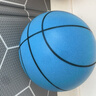 得力 静音篮球 5号儿童室内无声弹力玩具球儿童娱乐玩家篮球 蓝色 实拍图