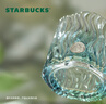 星巴克（Starbucks）薄荷绿浮雕款玻璃杯425ml咖啡杯子冷水杯桌面水杯女士生日礼物 实拍图