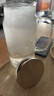 GLASSLOCK凉水壶高硼硅玻璃茶水分离耐高温冷水壶泡茶壶家用玻璃果汁杯1.1L 实拍图