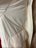 优衣库童装男童女童高性能复合连帽外套/保暖厚衣服473309 01 乳白色 130 实拍图