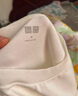 优衣库男装女装柔软圆领T恤/休闲长袖上衣25秋冬新款479783 00 白色 L /175/100A 实拍图