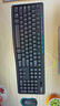 罗技（Logitech）MK275 键鼠套装 无线键鼠套装 办公键鼠套装 全尺寸 商务键鼠套装 带无线2.4G接收器 黑蓝色 实拍图