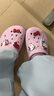 卡骆驰（CROCS）洞洞鞋贝雅卡骆班轻便耐磨一脚蹬休闲鞋|205089 芭蕾粉/糖果粉-6TG 40 (250mm) 实拍图