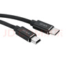 尘土 Type-c转Mini 5P USB公转接线type-c对Mini T型口OTG type-c转micro数据连接线 micro转type-c线 USB 2.0type-c转Mini USB数据 实拍图