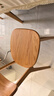 源氏木语实木餐椅北欧风橡木靠背椅家用多材质休闲椅现代简约餐厅吃饭椅子 橡木原木色0.47米圆弧餐椅 *4 实拍图