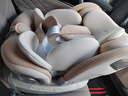 Heekin引领者儿童安全座椅汽车用0-12岁婴儿宝宝车载可坐躺智能通风加热 香槟金MAX(加配+全罩式遮阳棚) 实拍图