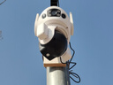 霸天安4G太阳能摄像头 变焦监控室外免插电无需连wifi终身免流量 监控器360度无死角带夜视 全景手机远程 实拍图