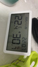 得力（deli）【超级爆款】室内温湿度计表LCD电子精准温湿度计婴儿房室内办公用品儿童老人白色 实拍图