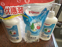 贝亲（Pigeon）奶瓶清洗剂婴儿专用奶嘴玩具果蔬清洗剂清洁剂洗洁精实惠套装1.3L 实拍图
