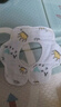 爱贝迪拉 婴儿口水巾3条纯棉印花围嘴宝宝360°旋转饭兜6层新生儿纱布围兜 实拍图