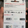 闪迪（SanDisk）256GB TF(MicroSD)内存卡 4K极速金卡A2 V30 U3行车记录仪 运动相机无人机 监控存储卡 读190MB/s 实拍图