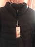 雪中飞男女立领秋羽绒百搭轻薄鸭绒立领修身轻盈隐藏式口袋 宝石黑|8086-女 XS 160/84A 实拍图