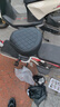 万仕龙电动车座套防水防晒适用雅迪爱玛台铃电瓶车坐垫套四季耐磨加厚座椅套 磨砂黑【前座套】 新国标通用 实拍图
