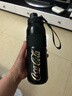 格米（germ）可口可乐保温杯带吸管运动水杯大容量学生杯子礼品杯580ML暮黑 实拍图