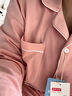 京东京造【10A抑菌】A类一等品50支纯棉睡衣女睡衣秋冬情侣家居服浅粉L 实拍图