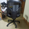 得力（deli）4900S 人体工学靠背办公椅/电脑椅/职员椅 可升降转椅舒棉坐垫 黑 实拍图