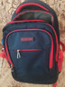 Edison初中生书包防泼水大容量双肩包小学生高年级减负背包L796-8火焰蓝 实拍图