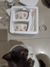 釉下彩可爱卡通碗碟套装家用高颜值陶瓷碗筷盘餐具 可爱猪2碗2勺 实拍图