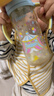 贝亲（Pigeon）自然成长翻盖直饮吸管 大童奶瓶330ml 马戏团 18月+ AA279 实拍图