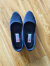 老北京布鞋女单鞋平底上班鞋牛筋底软底一脚蹬工作鞋职业黑色布鞋 黑色 36 实拍图