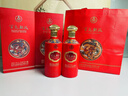 五粮液股份 百鸟朝凤五彩红 浓香型白酒52度500ml*2瓶礼盒装 纯粮食白酒 实拍图