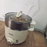 苏泊尔（SUPOR）不锈钢电煮锅 电蒸锅 多功能家用宿舍泡面小火锅 2.5L带蒸屉小炖锅 蒸煮一体电热锅H25YK681A 实拍图
