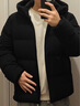 优衣库男装女装无缝羽绒连帽外套夹克羽绒服25秋冬新款478279 09 黑色 XL 实拍图