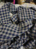 富鋌【100%棉双面磨毛】秋季男士衬衫男长袖保暖格纹软糯亲肤男装衬衣 实拍图