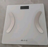 香山智能体脂秤体重秤 称重电子秤家用精准称体重秤【真电极】22项健康数据 云姿白【电池款】 实拍图