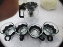 【京东物流】茶壶套装整套茶具大容量玻璃茶杯带滤网耐高温泡茶具 1000ML一壶+四杯套装【无茶盘】 实拍图