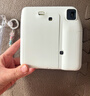 富士instax miniSE 一次成像拍立得相机 旅行 智能 拍照 礼物 白色 套餐2：官配内容+白边20张+SE硅胶套 实拍图