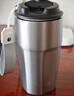 京东京造保温杯 咖啡杯水杯男士女儿童学生伴手礼品316不锈钢 银灰色480ml 实拍图