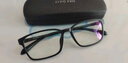 镜邦眼镜近视超轻TR眼镜框大脸不夹可配度数8815黑色1.74防蓝光开学 实拍图