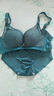 KJ无钢圈文胸小胸聚拢性感内衣套装上托收副乳防下垂调整型品牌胸罩 墨绿套装 75B 34B 实拍图
