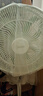 美的（Midea）【幸运草安睡1S】一级能效直流变频声控电风扇家用遥控卧室静音落地扇台式桌面抗菌大风力转页扇 实拍图