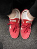 adidas「T头鞋」VL COURT复古休闲板鞋德训鞋男女阿迪达斯轻运动 浅猩红/暖香草色/黄色   36.5 实拍图