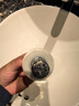 贝意品洗手盆漏水塞子洗脸盆弹跳芯头发防堵过滤网水池面盆防臭通用配件 实拍图
