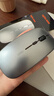 英菲克（INPHIC）M1无线鼠标可充电办公蓝牙三模电量显示静音便携适用于惠普华硕苹果IPAD笔记本电脑无限轻音 【无线-2.4G电量显示增强版】Ty-C充电金属灰 实拍图