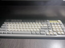 前行者V1蓝牙无线键盘鼠标套装机械手感静音三模男女生办公高颜值键鼠便携电脑笔记本平板iPad手机通用 奶油灰-三模键鼠套装【无线/蓝牙/有线】 实拍图