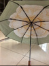 蕉下（beneunder）防紫外线遮阳伞三折双层黑胶晴雨伞防晒伞BM664月雾 实拍图